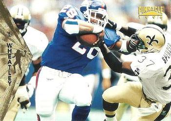 Tyrone Wheatley New York Giants 1996 Pinnacle NFL #70